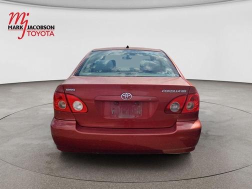 Impulse Red 2005 Toyota Corolla CE