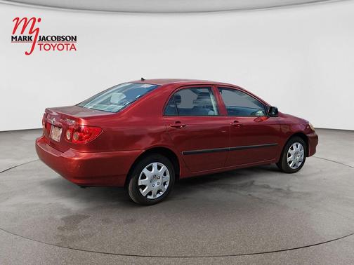 Impulse Red 2005 Toyota Corolla CE