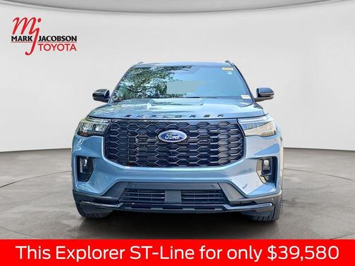 Vapor Blue Metallic 2025 Ford Explorer ST-Line