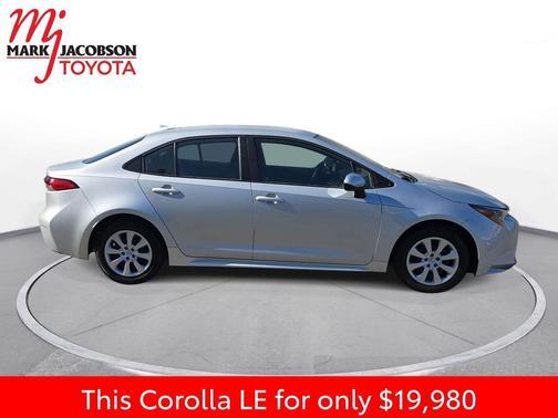 Classic Silver Metallic 2023 Toyota Corolla LE