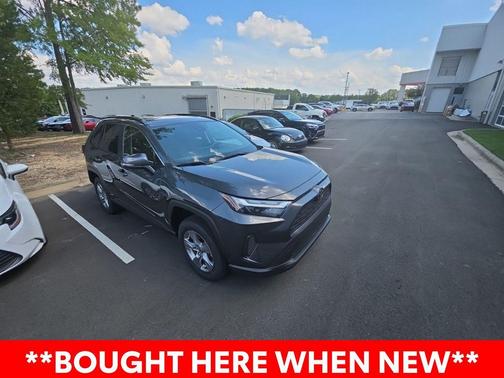Magnetic Gray Metallic 2025 Toyota RAV4 Hybrid XLE