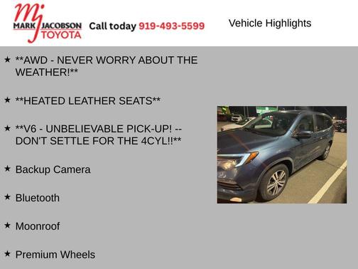 2018 Honda Pilot EX-L