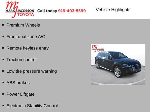 2018 Audi Q5 2.0T Tech Premium