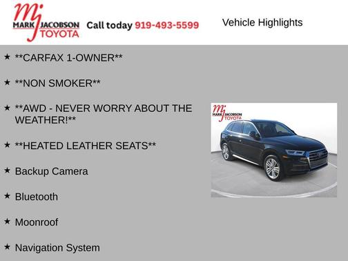 2018 Audi Q5 2.0T Tech Premium