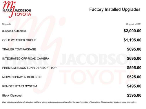 2022 Jeep Gladiator Mojave 4x4