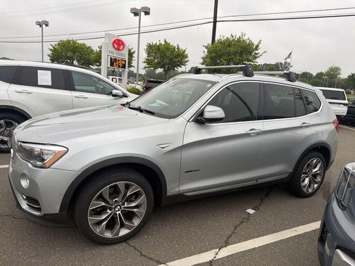 Glacier Silver Metallic 2016 BMW X3 xDrive35i