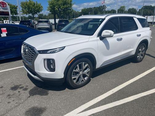 Hyper White 2021 Hyundai PALISADE SEL