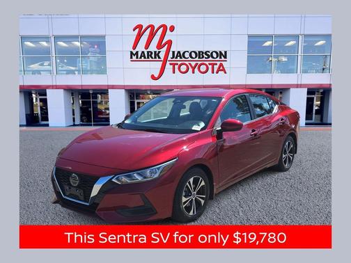 Scarlet Ember Tintcoat 2023 Nissan Sentra SV
