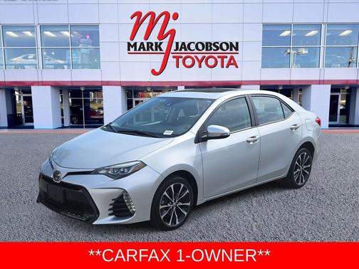 Classic Silver Metallic 2017 Toyota Corolla XSE