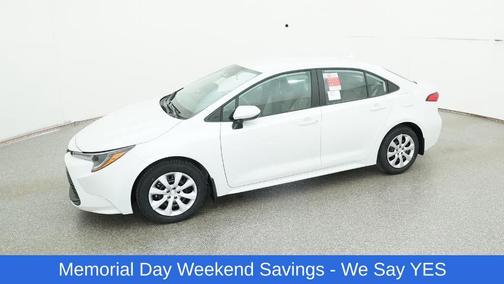 Wind Chill Pearl 2026 Toyota Corolla LE