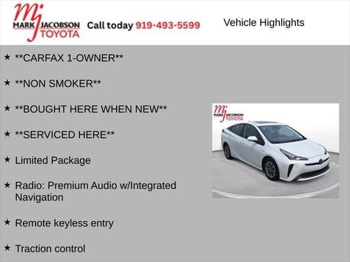 2021 Toyota Prius Limited