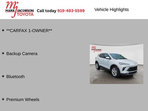 Summit White 2025 Buick Encore GX Preferred