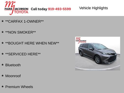 2024 Toyota Sienna XLE 7 Passenger