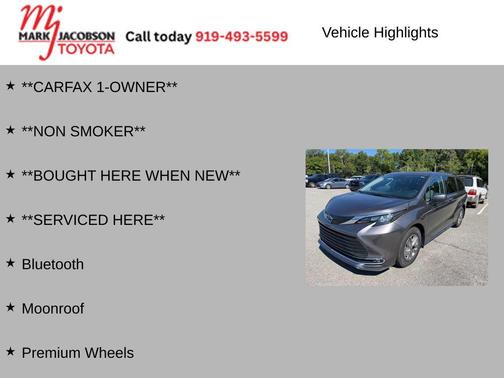 2024 Toyota Sienna XLE 7 Passenger