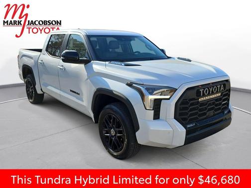 Wind Chill Pearl 2024 Toyota Tundra Hybrid Limited