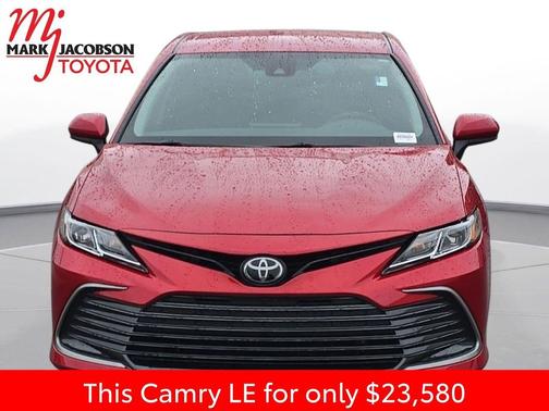 Supersonic Red 2024 Toyota Camry LE