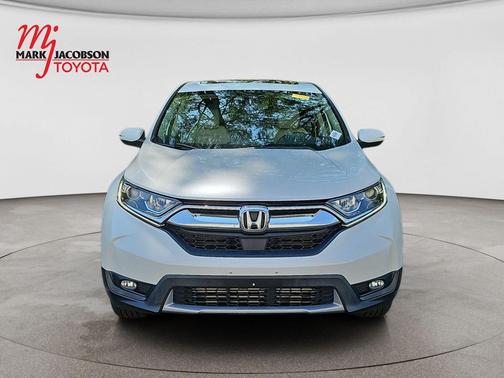 Platinum White Pearl 2019 Honda CR-V EX-L
