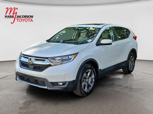 Platinum White Pearl 2019 Honda CR-V EX-L