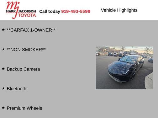 2023 Toyota Prius LE