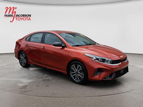 Fire Orange 2022 Kia Forte GT-Line