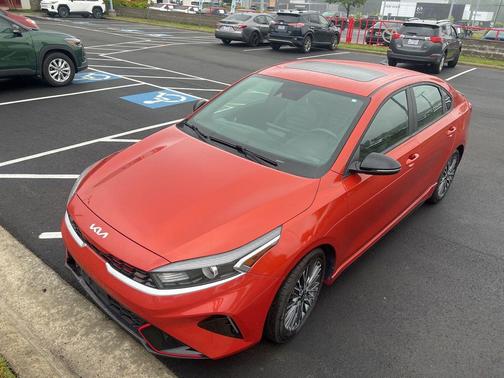 Fire Orange 2022 Kia Forte GT-Line