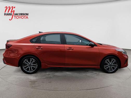 Fire Orange 2022 Kia Forte GT-Line