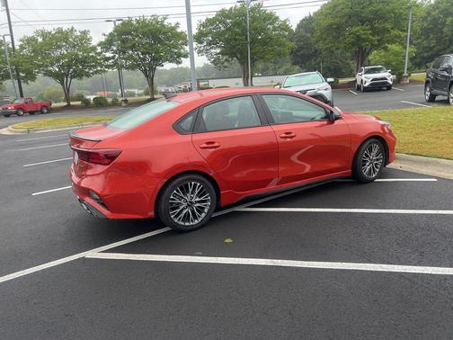 Fire Orange 2022 Kia Forte GT-Line