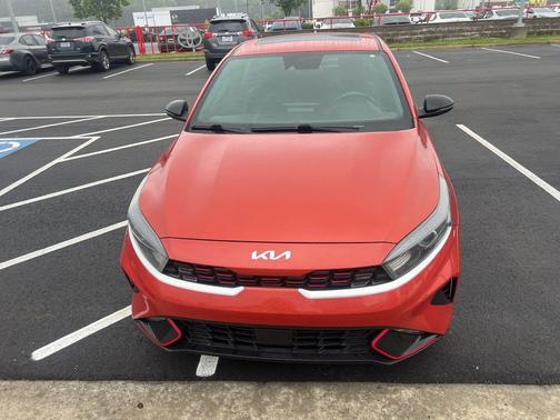 Fire Orange 2022 Kia Forte GT-Line