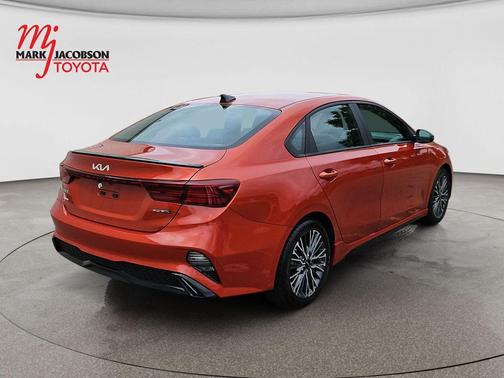 Fire Orange 2022 Kia Forte GT-Line