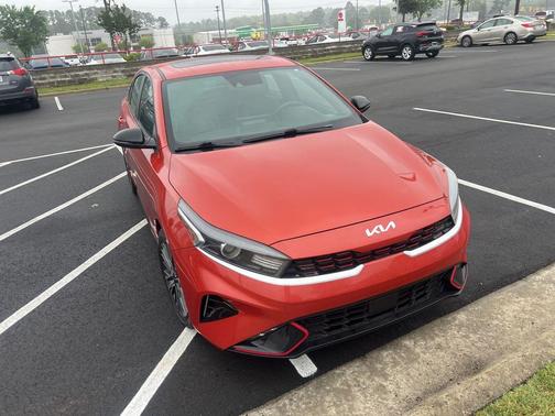 Fire Orange 2022 Kia Forte GT-Line