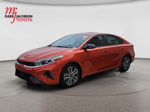 Fire Orange 2022 Kia Forte GT-Line