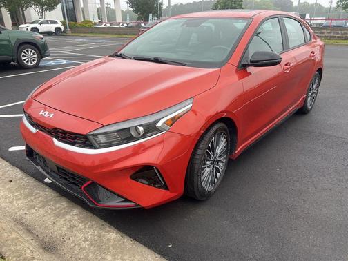 Fire Orange 2022 Kia Forte GT-Line