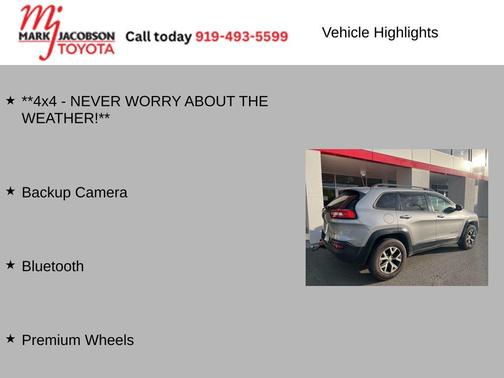 Billet Silver Metallic Clearcoat 2017 Jeep Cherokee Trailhawk