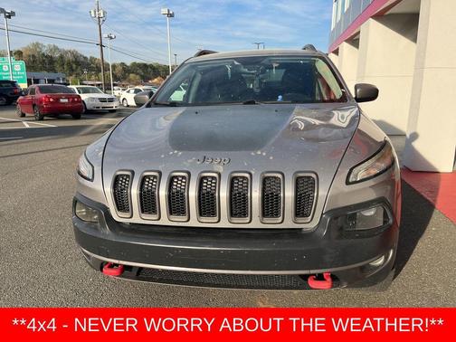 Billet Silver Metallic Clearcoat 2017 Jeep Cherokee Trailhawk