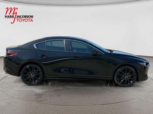 Jet Black Mica 2025 Mazda Mazda3 2.5 S Select Sport