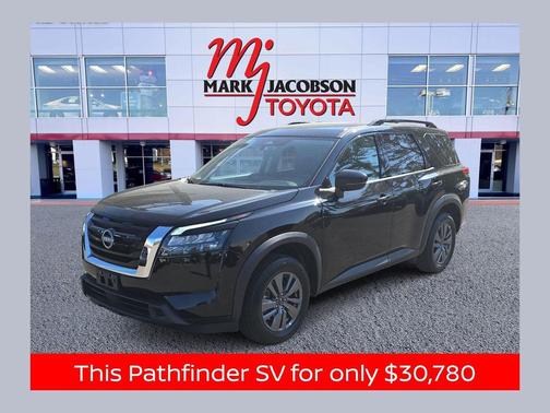 Super Black 2025 Nissan Pathfinder SV FWD