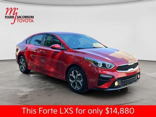 Currant Red 2021 Kia Forte LXS