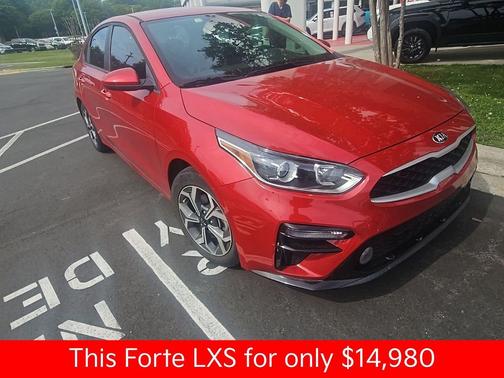 Currant Red 2021 Kia Forte LXS