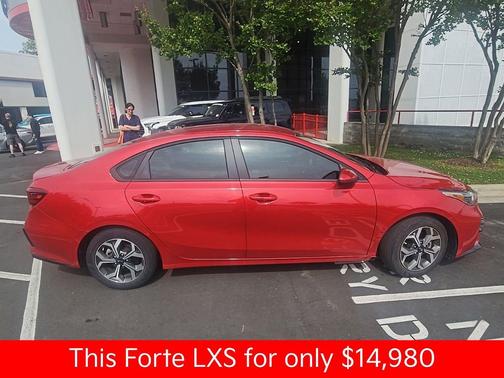Currant Red 2021 Kia Forte LXS