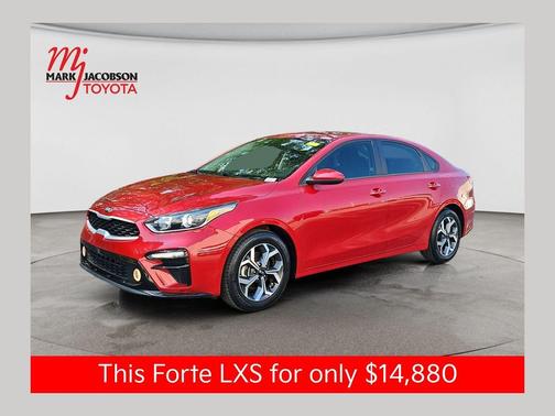 Currant Red 2021 Kia Forte LXS