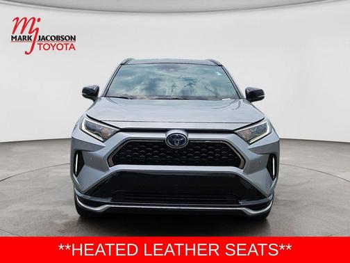 Silver Sky Metallic w/Midnight Black Roof 2021 Toyota RAV4 Prime XSE