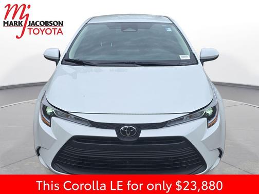 Wind Chill Pearl 2026 Toyota Corolla LE