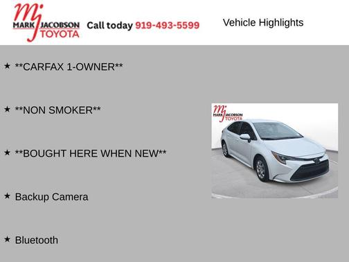 Wind Chill Pearl 2026 Toyota Corolla LE