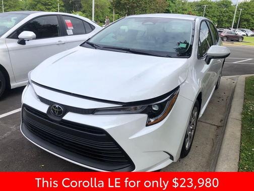 Wind Chill Pearl 2026 Toyota Corolla LE