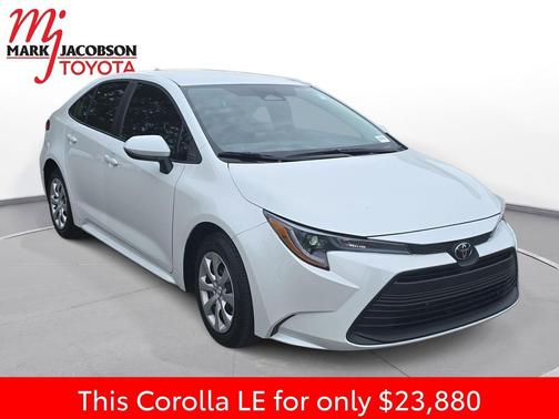 Wind Chill Pearl 2026 Toyota Corolla LE