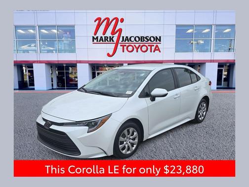 Wind Chill Pearl 2026 Toyota Corolla LE