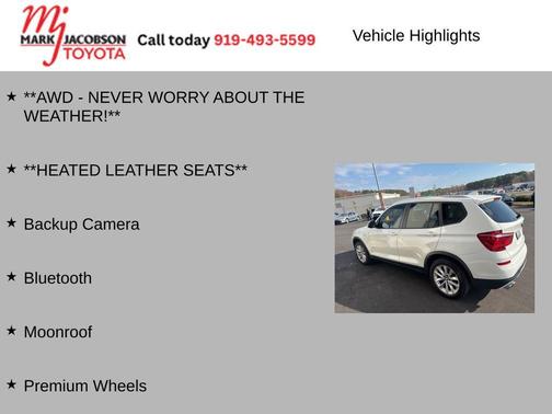 2017 BMW X3 xDrive28i