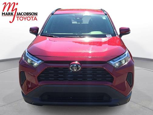 Ruby Flare Pearl 2025 Toyota RAV4 Hybrid SE