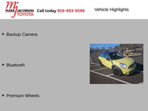 2012 MINI Cooper S Countryman Base