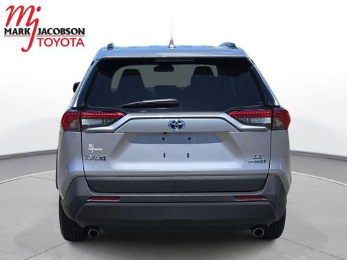 Silver Sky Metallic 2024 Toyota RAV4 Hybrid LE